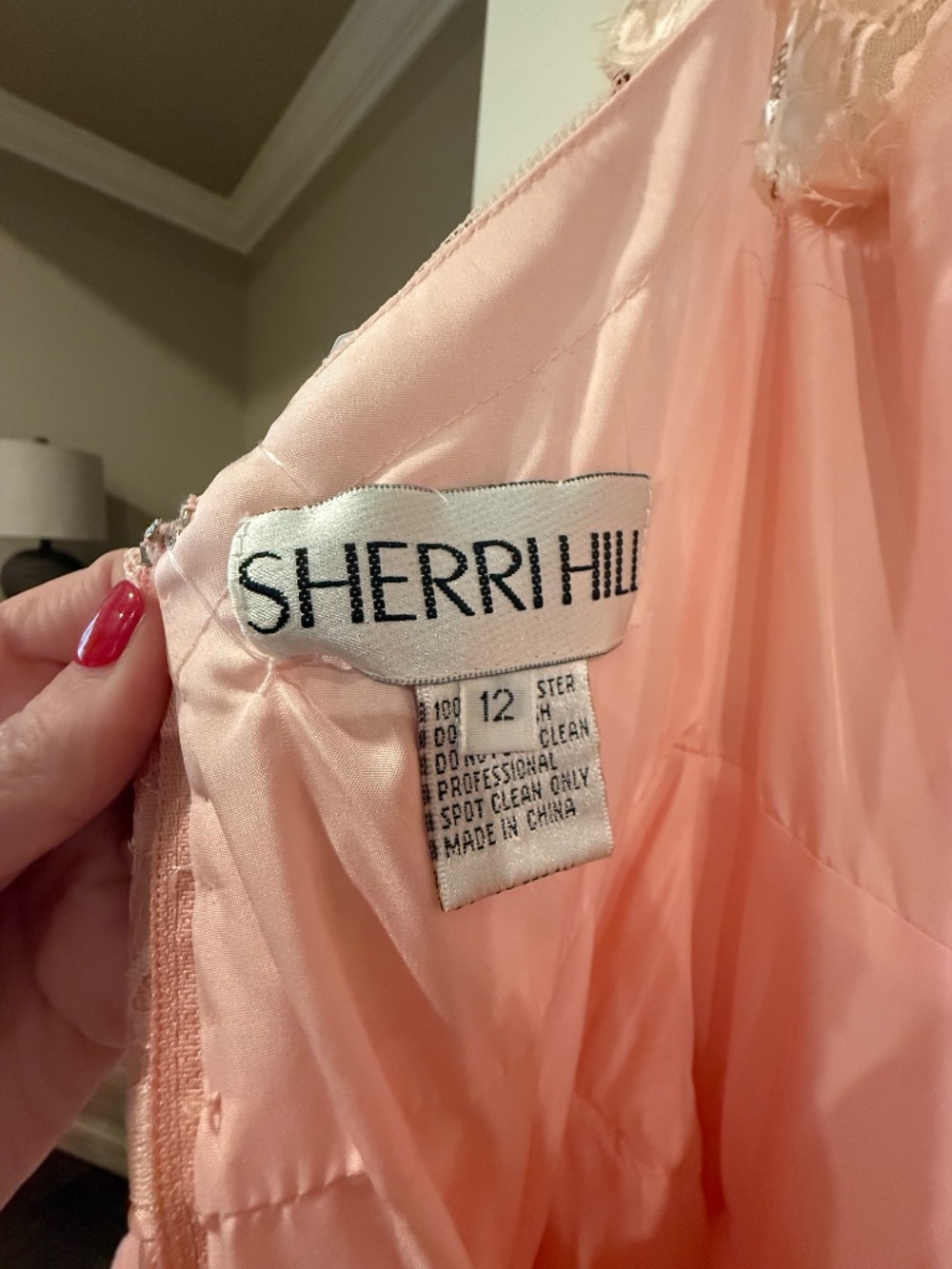 Girls Sz 12 Sherri Hill Formal Gown - Picture 5 of 5